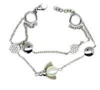 Bracelet Morellato Femme Animalia in Acier Cristallo SKQ06